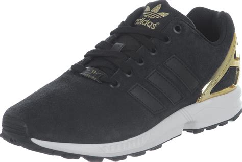 adidas zx flux damen schwarz und gold|adidas original zx flux.